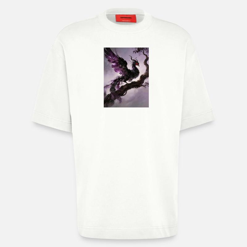 Die Apotheose des Schwarzen Phönix: Infinity - Heavyweight T-Shirt - made by SPREAD  - OFF WHITE