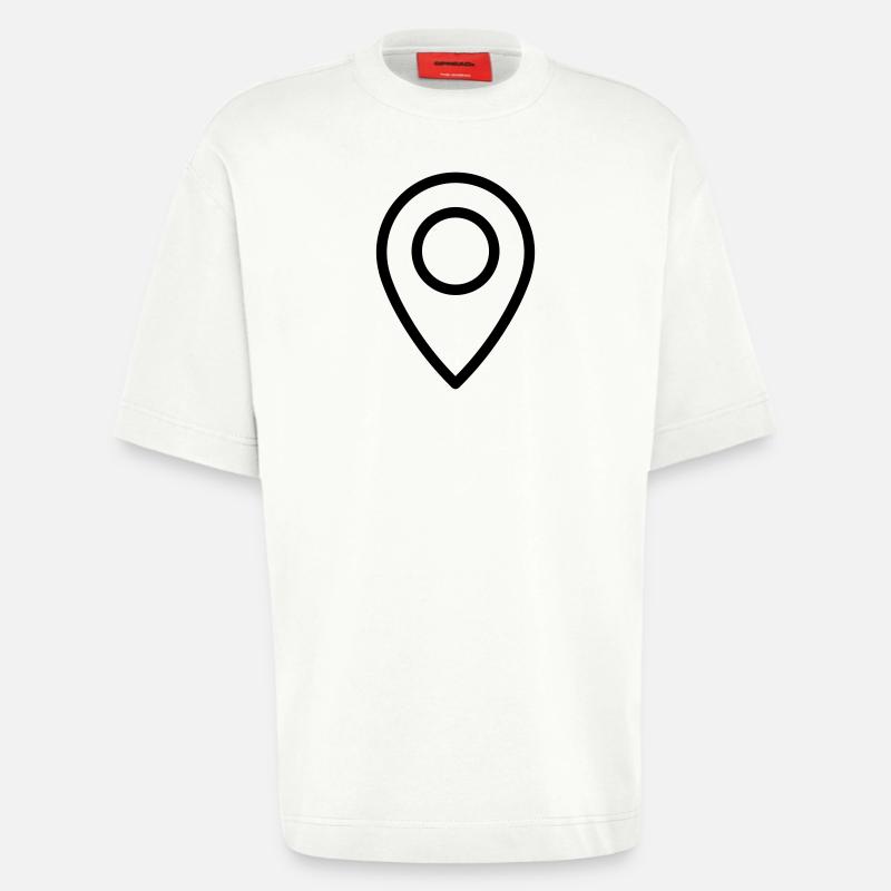 localization - Heavyweight T-Shirt - made by SPREAD - OFF WHITE