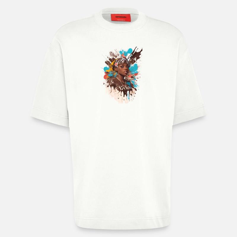 Sweet Lady - Heavyweight T-Shirt - made by SPREAD  - OFF WHITE