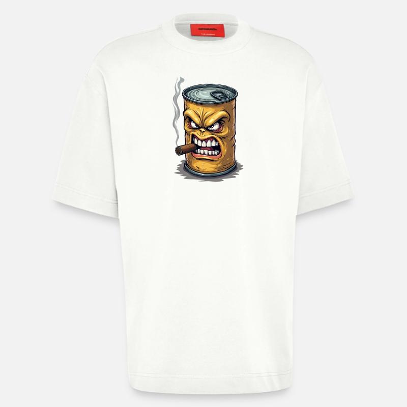 Blechdose - Heavyweight T-Shirt - made by SPREAD  - OFF WHITE