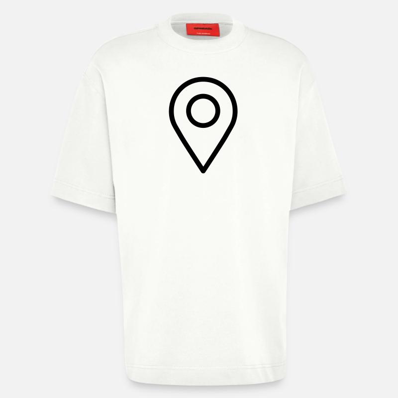 localization - Heavyweight T-Shirt - made by SPREAD - OFF WHITE