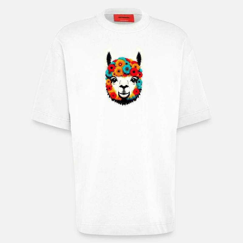 Alpaka - Heavyweight T-Shirt - made by SPREAD  - OFF WHITE