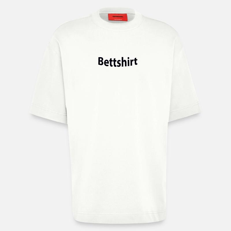 Bettshirt - Heavyweight T-Shirt - made by SPREAD  - OFF WHITE