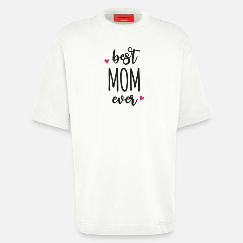 Beste Mutter aller Zeiten - Heavyweight T-Shirt - made by SPREAD  - OFF WHITE