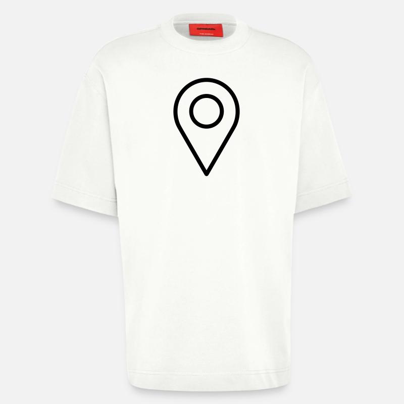localization - Heavyweight T-Shirt - made by SPREAD  - OFF WHITE