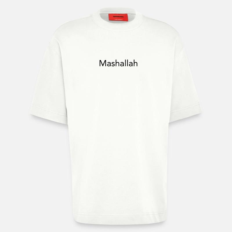 mashallah - Heavyweight T-Shirt - made by SPREAD  - OFF WHITE