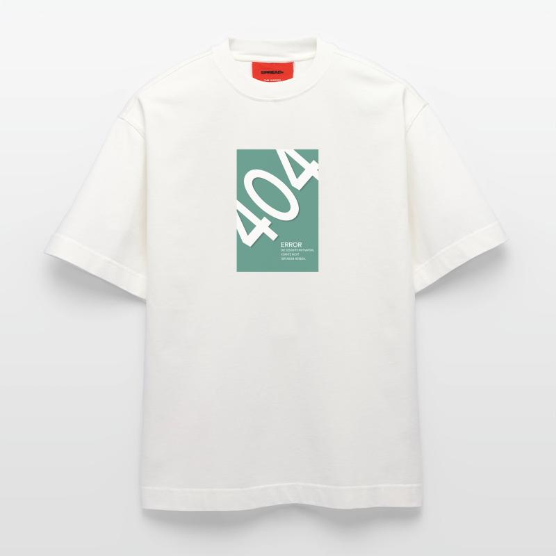 Error 404 Motivation Not Found Heavyweight T-Shirt - made by SPREAD 