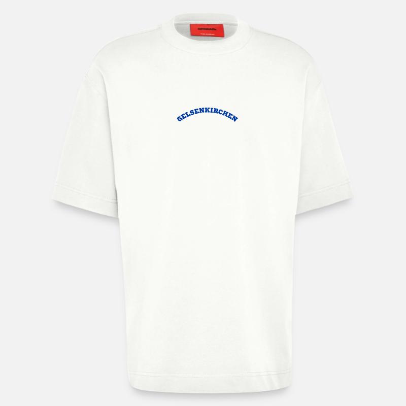Gelsenkirchen - Heavyweight T-Shirt - made by SPREAD  - OFF WHITE