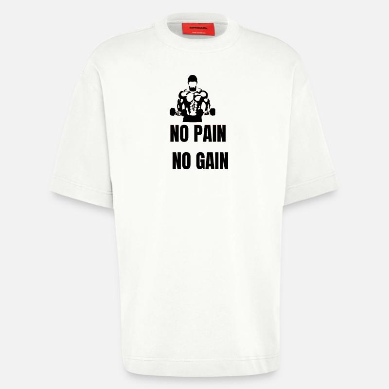 On n’a rien sans rien - T-shirt bio épais oversize fabriqué en UE - OFF WHITE