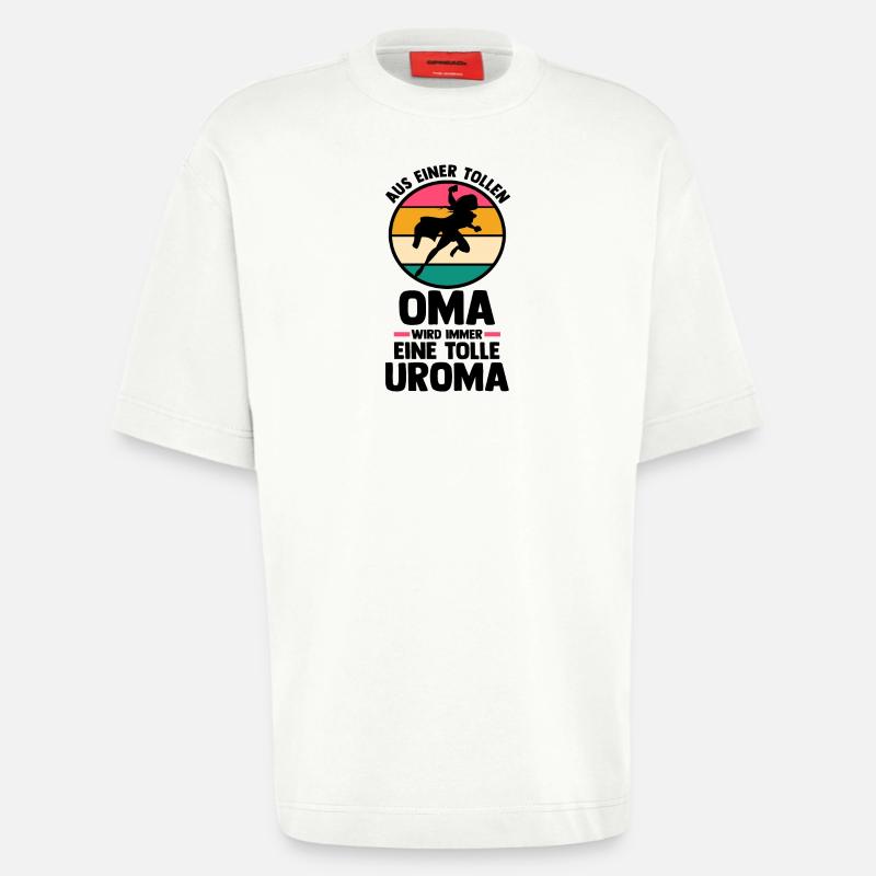 Mutter Mama Großmutter Oma - Heavyweight T-Shirt - made by SPREAD  - OFF WHITE