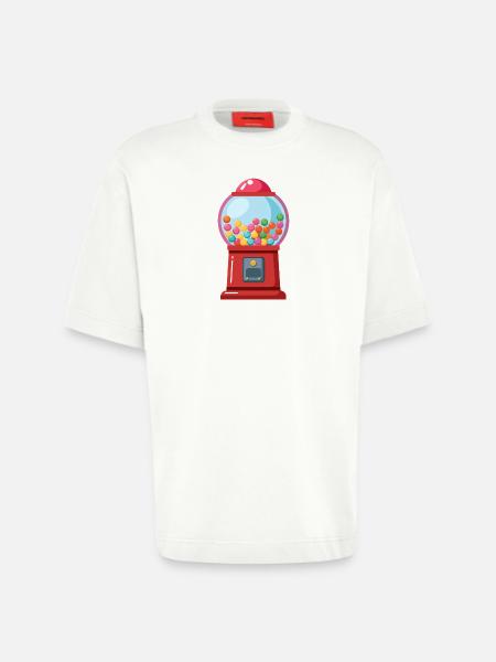 Gumball Machine - Heavyweight T-Shirt - made by SPREAD - OFF WHITE