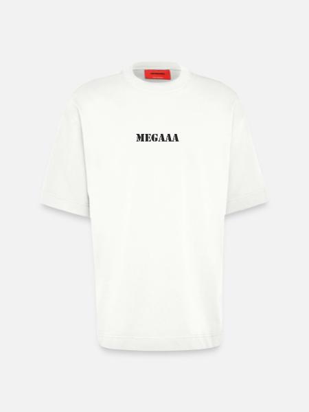Mega - Heavyweight T-Shirt - made by SPREAD - OFF WHITE