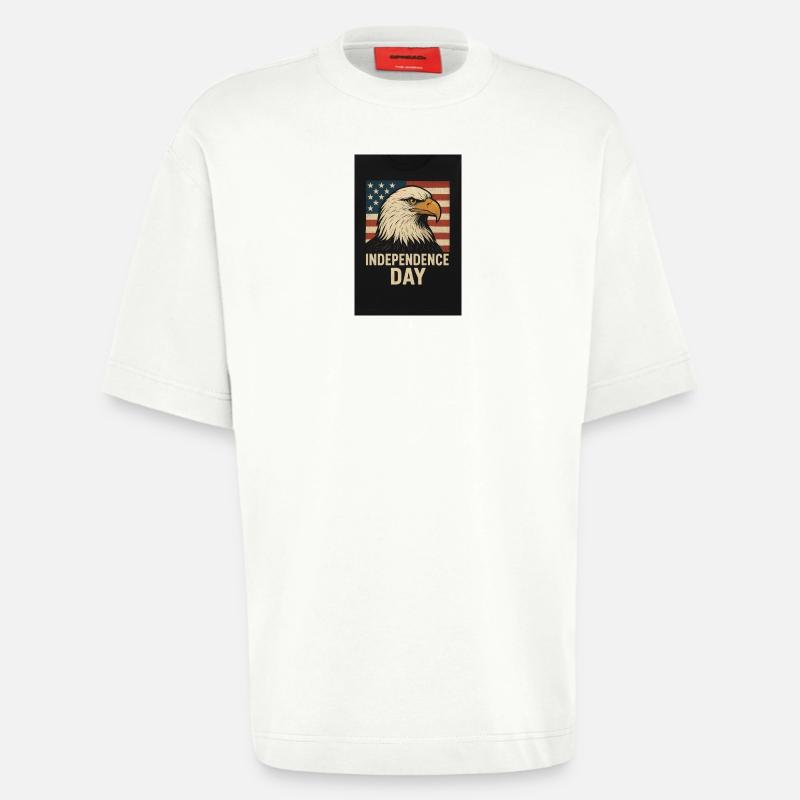 5238F232-5A1D-4004-B7B7-942E4CB1A05F - Heavyweight T-Shirt - made by SPREAD  - OFF WHITE