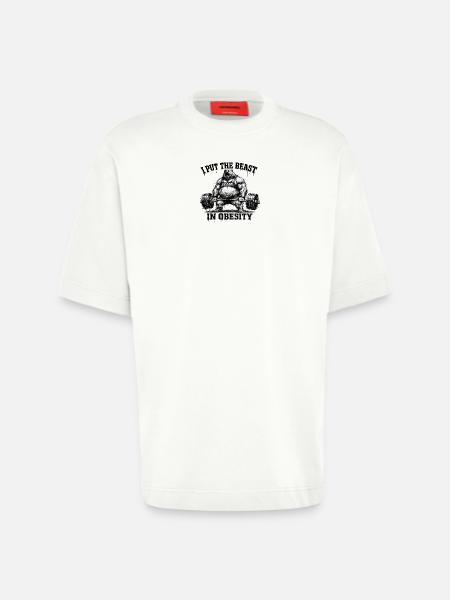 Bestie - Heavyweight T-Shirt - made by SPREAD - OFF WHITE