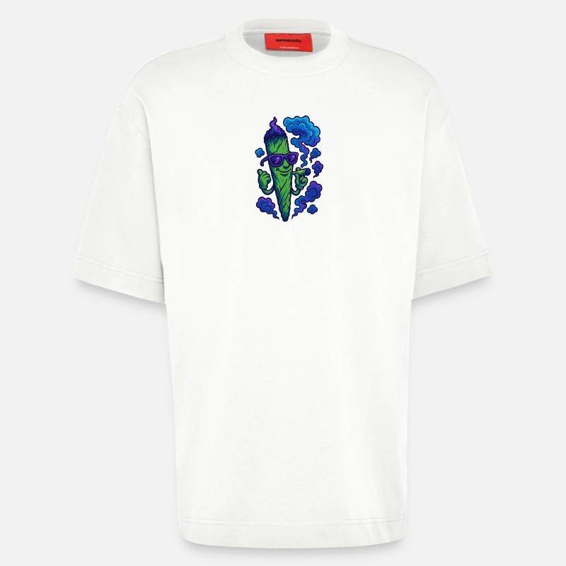 Joint Venture - Heavyweight T-Shirt - made by SPREAD  - OFF WHITE