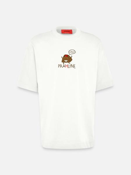 Praline - Heavyweight T-Shirt - made by SPREAD - OFF WHITE