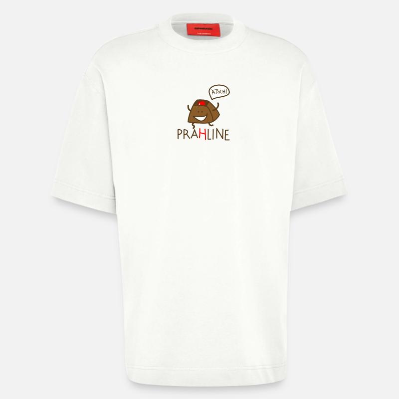 Praline - Heavyweight T-Shirt - made by SPREAD  - OFF WHITE