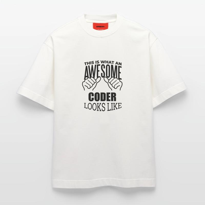 Coder Heavyweight T-Shirt - made by SPREAD 