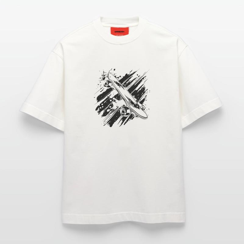 Skateboard Heavyweight T-Shirt - made by SPREAD 