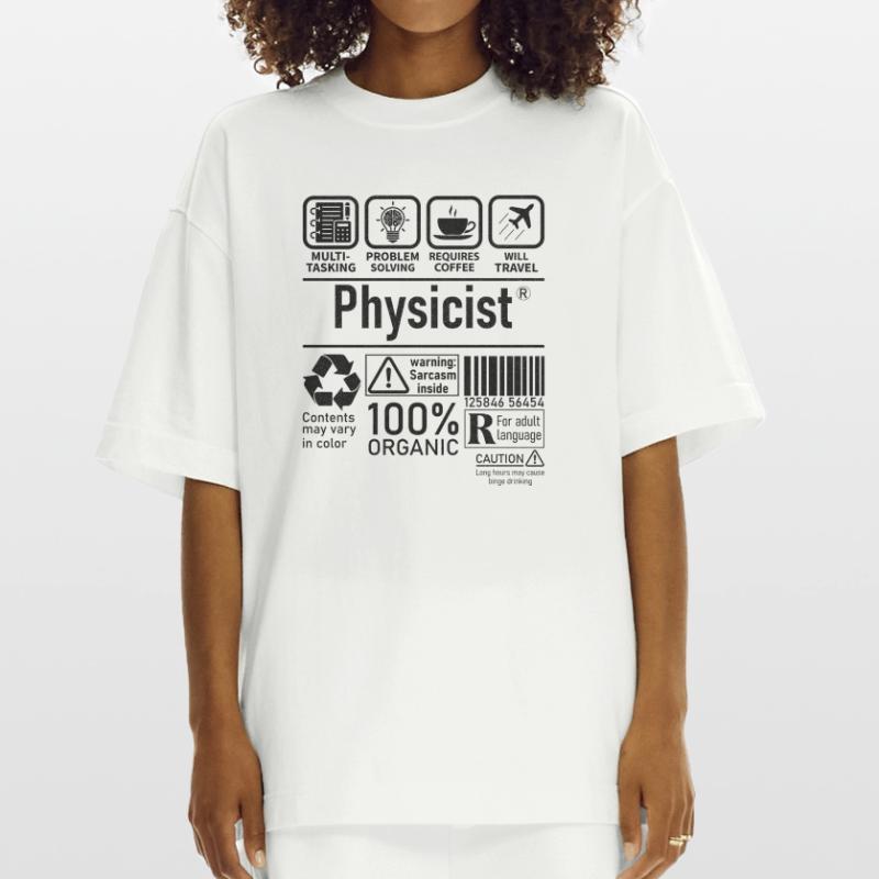 Physicist Specialist multi tasking problem solving Heavyweight T-Shirt - made by SPREAD 