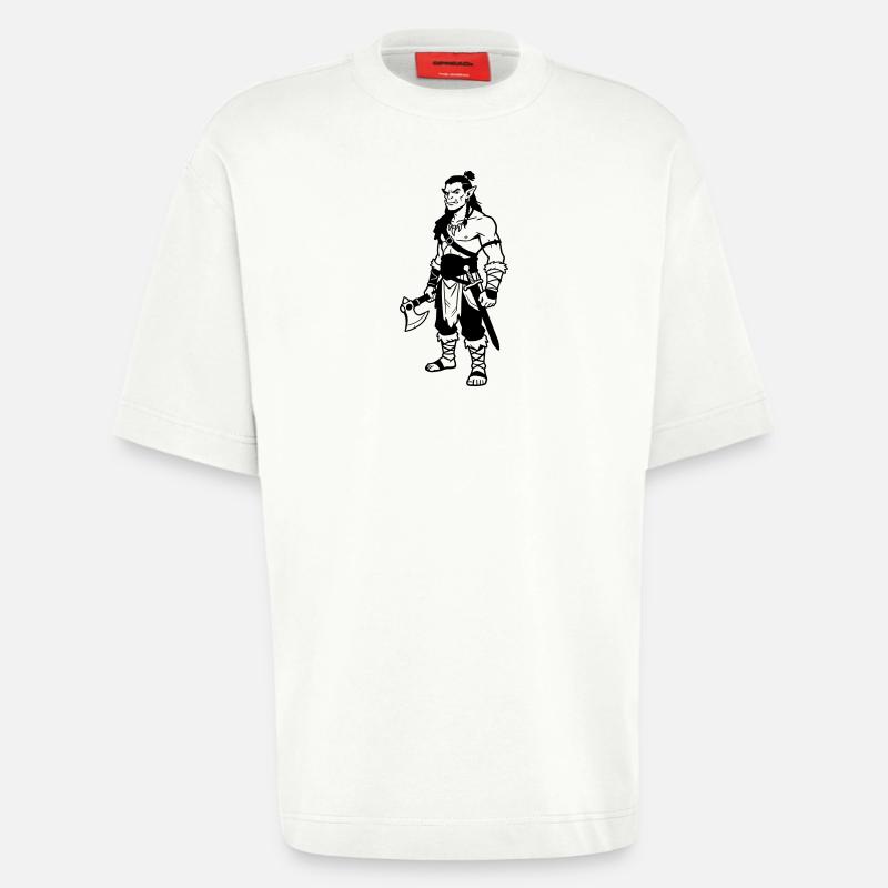 Ork - Heavyweight T-Shirt - made by SPREAD - OFF WHITE