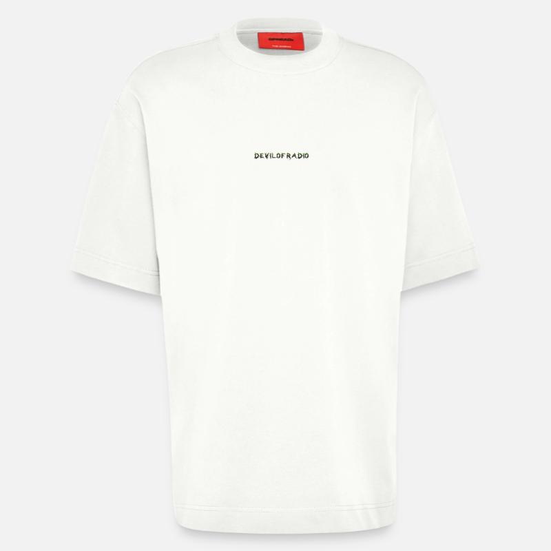 Devil01 - Heavyweight T-Shirt - made by SPREAD  - OFF WHITE