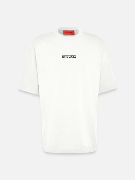 Acid Jazz - Heavyweight T-Shirt - made by SPREAD - OFF WHITE