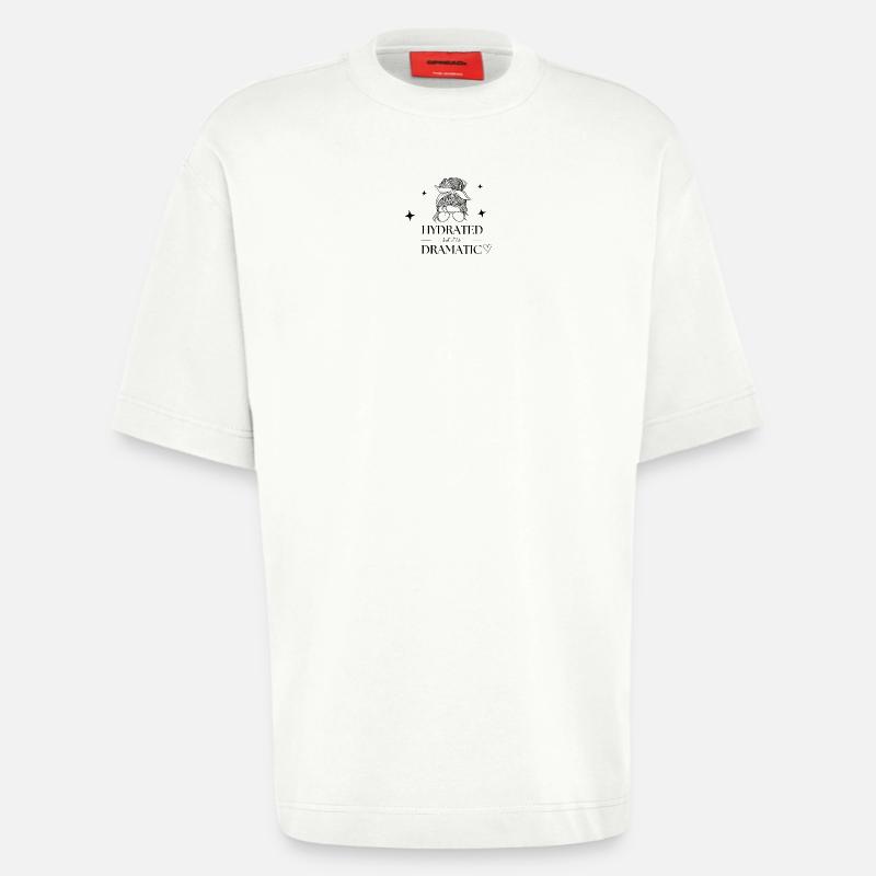 Hydrated but still dramatic - Heavyweight T-Shirt - made by SPREAD  - OFF WHITE