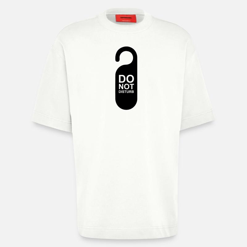 Bitte nicht stören - Heavyweight T-Shirt - made by SPREAD  - OFF WHITE