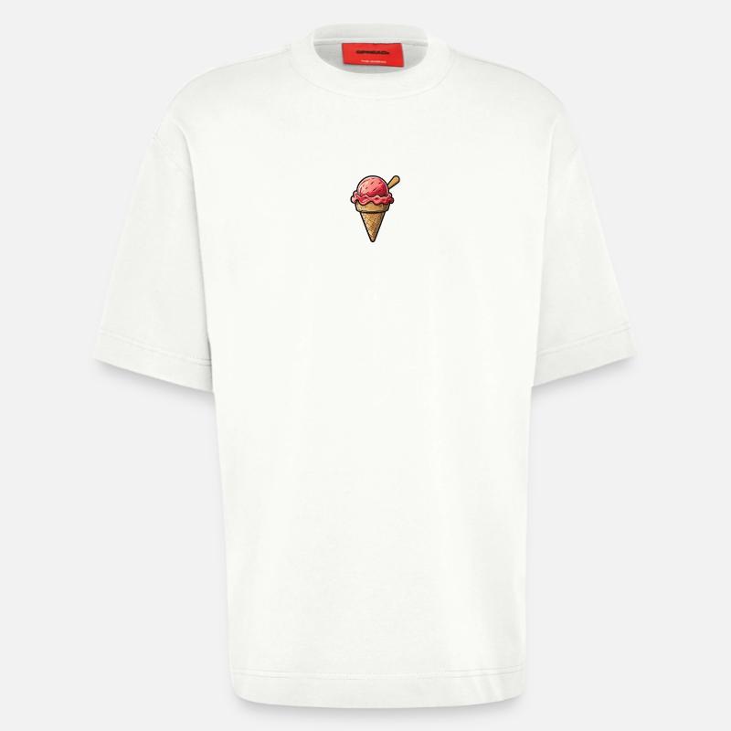Eis - Heavyweight T-Shirt - made by SPREAD  - OFF WHITE