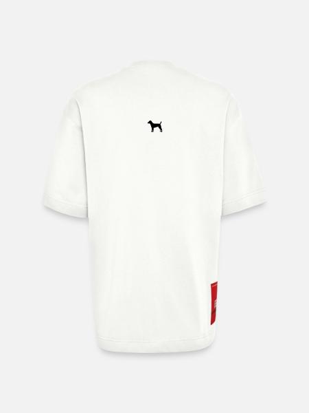 Patterdale Terrier - Heavyweight T-Shirt - made by SPREAD - OFF WHITE