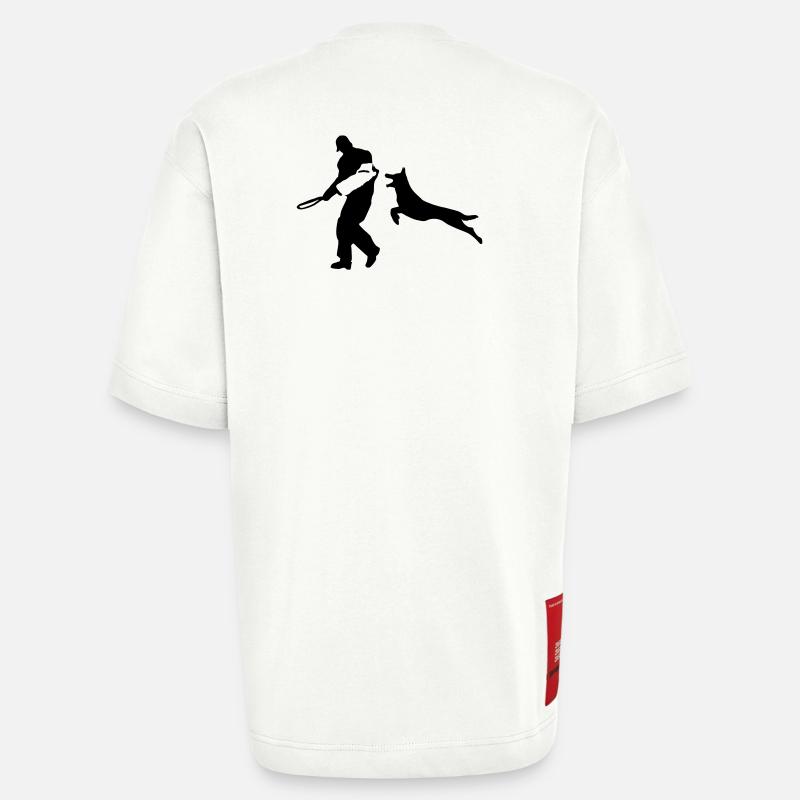 VPG - T-shirt bio épais oversize fabriqué en UE - OFF WHITE