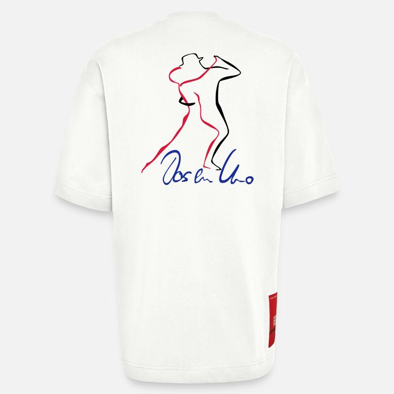 Tango Dos en Uno - Heavyweight T-Shirt - made by SPREAD - OFF WHITE