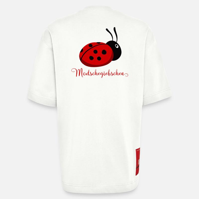 Modschegiebchen Ladybug Saxon Gift Idea - Heavyweight T-Shirt - made by SPREAD  - OFF WHITE