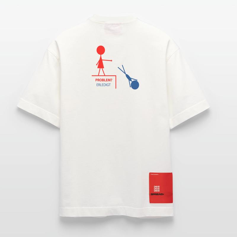 Funny saying – problem? Done! Heavyweight T-Shirt - made by SPREAD 