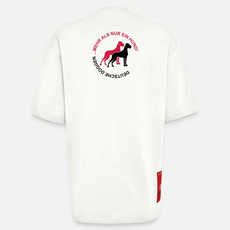 Deutsche Doggen - Mehr als nur ein Hund - Heavyweight T-Shirt - made by SPREAD  - OFF WHITE