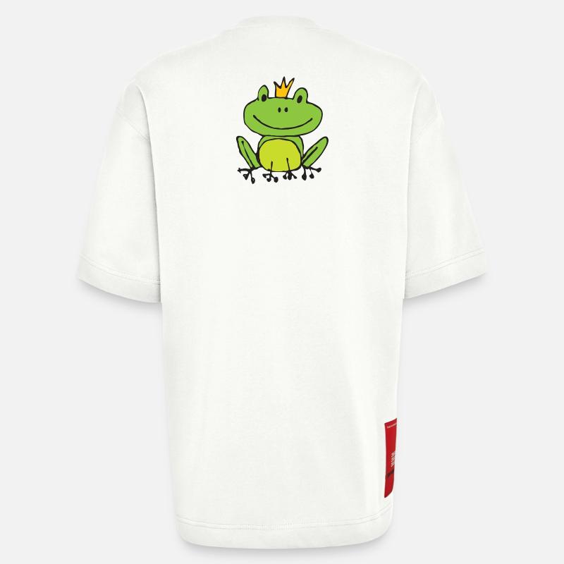 Frosch oder Prinz? - Heavyweight T-Shirt - made by SPREAD  - OFF WHITE