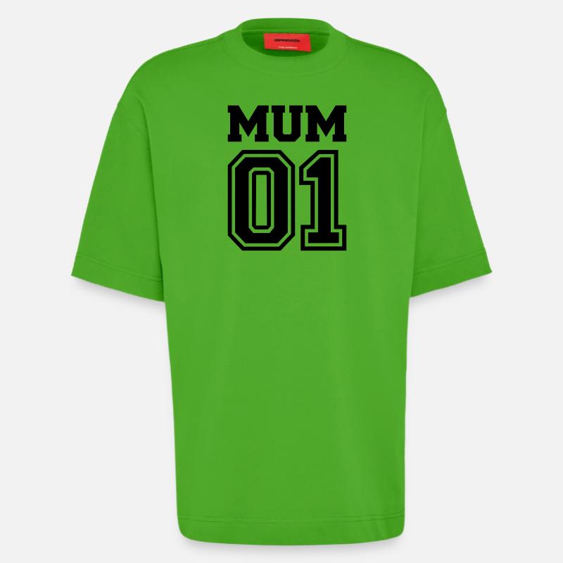 Mama - Heavyweight T-Shirt - made by SPREAD  - Apple Neon