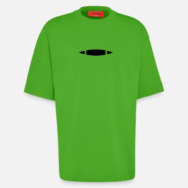 Boot - Kajak - Heavyweight T-Shirt - made by SPREAD  - Apple Neon
