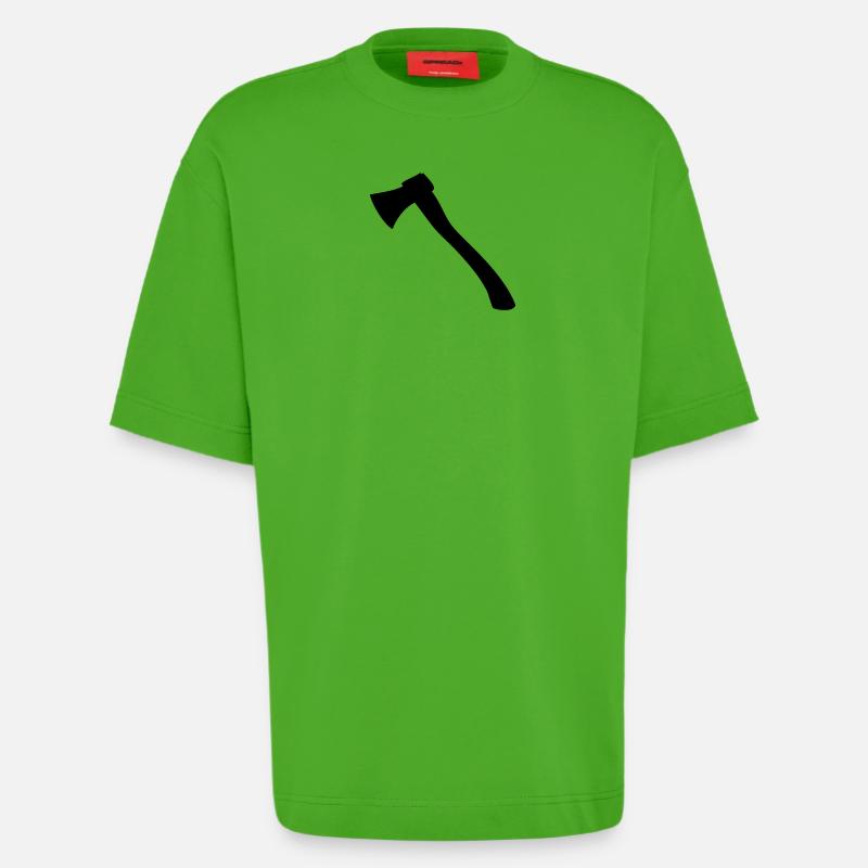 Axt - Heavyweight T-Shirt - made by SPREAD  - Apple Neon