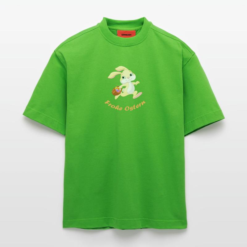 Pasqua Maglietta ecologica oversize Heavyweight Made in UE