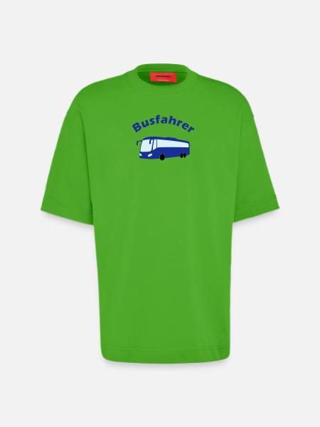 Busfahrer Design - Heavyweight T-Shirt - made by SPREAD - Apple Neon