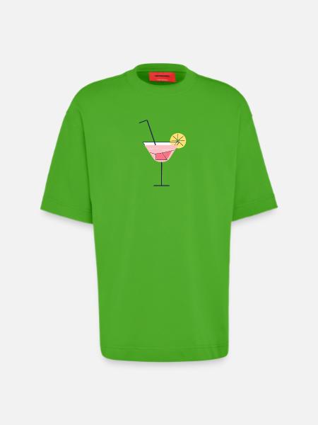 cocktailed - Heavyweight T-Shirt - made by SPREAD - Apple Neon