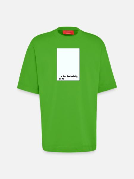 Rest AI - Heavyweight T-Shirt - made by SPREAD  - Apple Neon