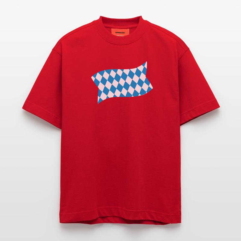 Bavière T-shirt bio épais oversize fabriqué en UE
