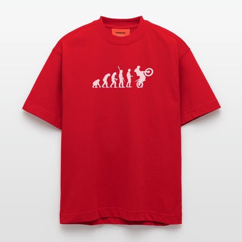 Evolution de première instance T-shirt bio épais oversize fabriqué en UE