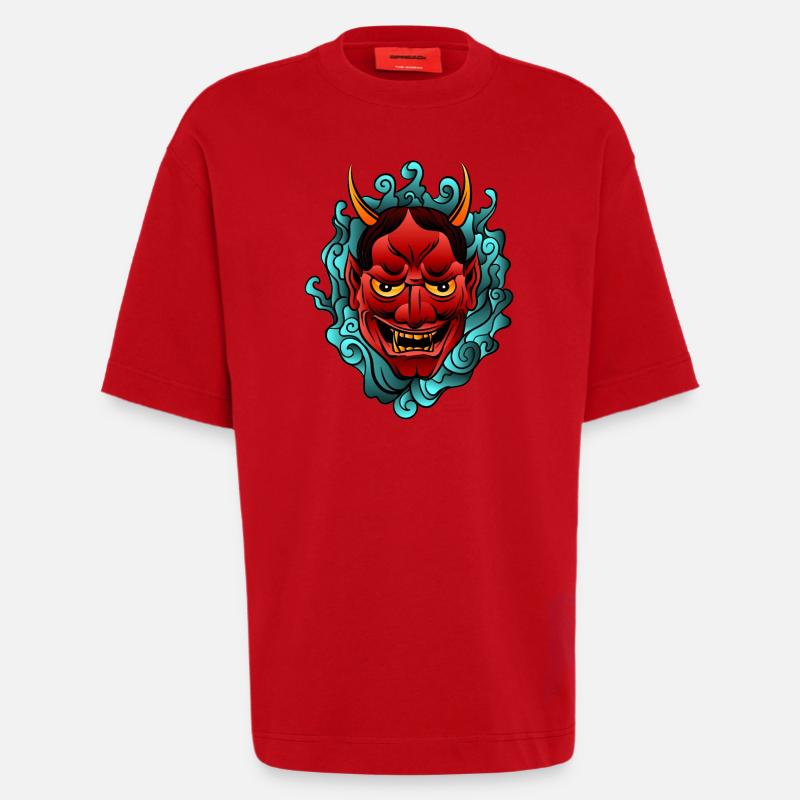 Teufel - Heavyweight T-Shirt - made by SPREAD  - Rot