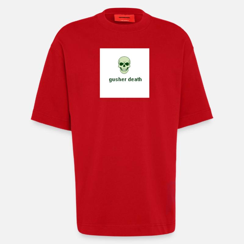 Gesunder Tod - Heavyweight T-Shirt - made by SPREAD  - Rot