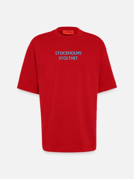Stockholm Pride - Heavyweight T-Shirt - made by SPREAD - red