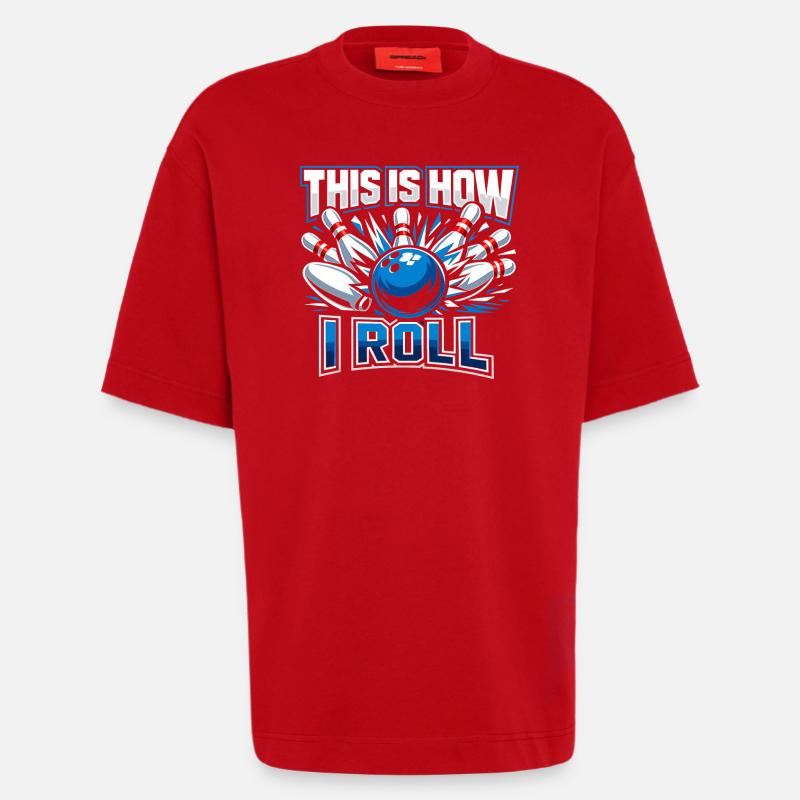This Is How I Roll - Heavyweight T-Shirt - made by SPREAD - Rot